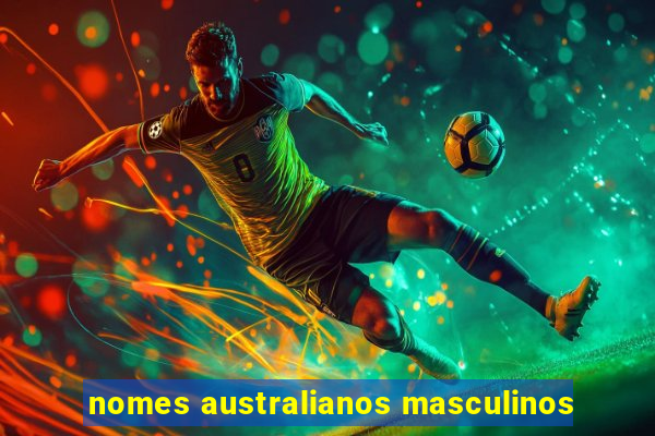 nomes australianos masculinos